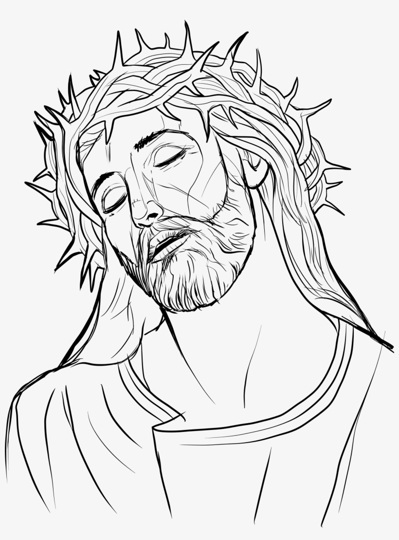 Jesus Crown Of Thorns Illustration Vector Royalty Free 820x1109 Jesus Crown Of Thorns Illustration Vector Royalty Free