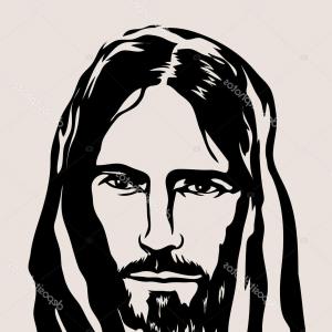 Jesus Face Vector At Vectorified.com 