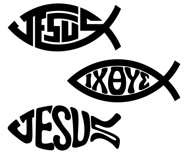 Download Jesus Fish Vector at Vectorified.com | Collection of Jesus ...