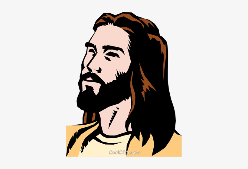 820x560 Jesus Christ Royalty Free Vector Clip Art Illustration