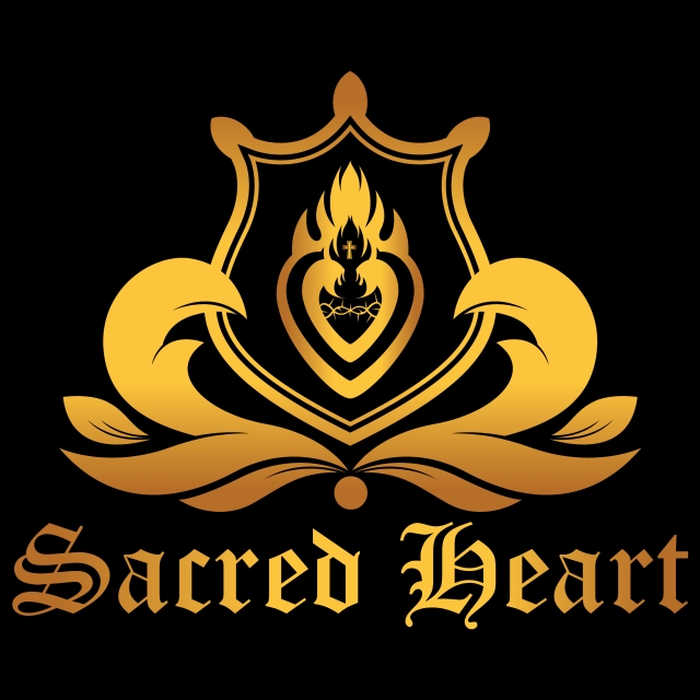 640x640 Sacred Heart Logo Vector, Abstract, Background, Business Png