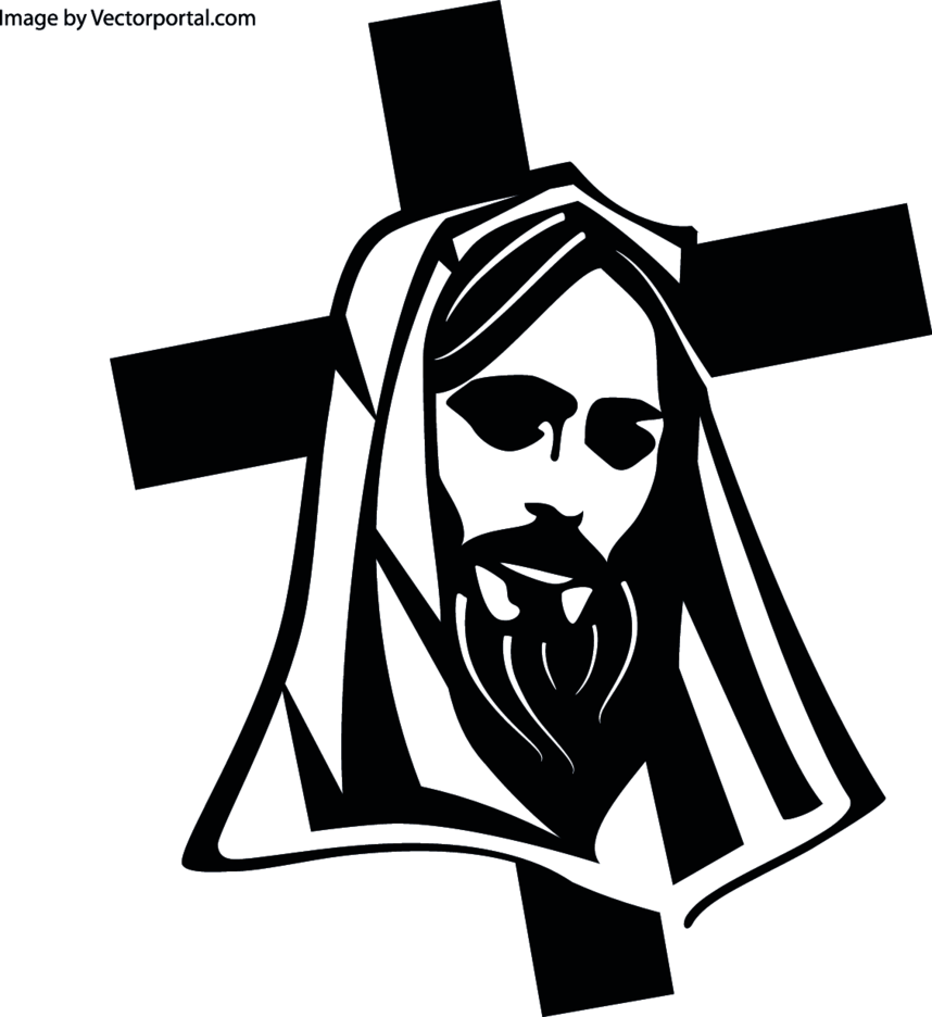 858x936 Jesus Christ Cross Vector Freevectors