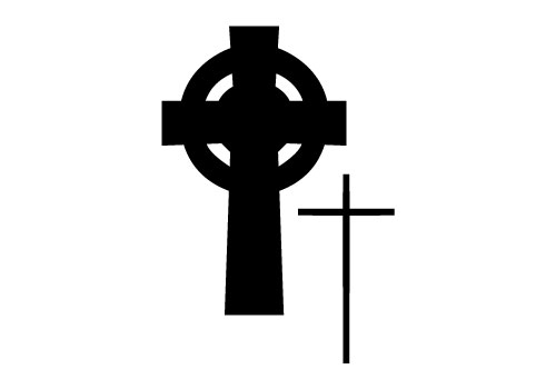 500x350 Huge Collection Of 'cross Silhouette Vector' Download More Than