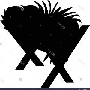 300x300 Jesus Christ Face Silhouette Vector Hoodamathrun