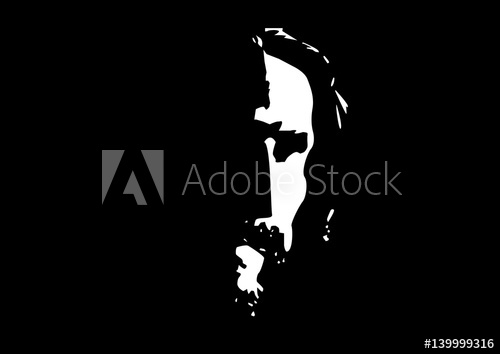 500x354 Jesus Christ Face