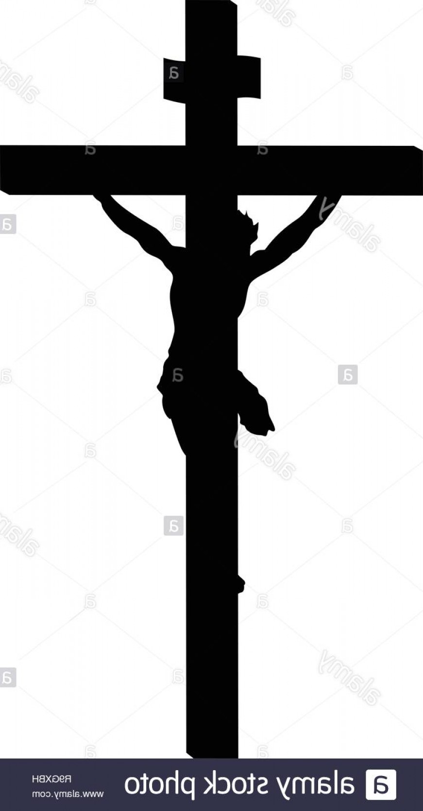 Jesus Silhouette Vector at Vectorified.com | Collection of Jesus ...