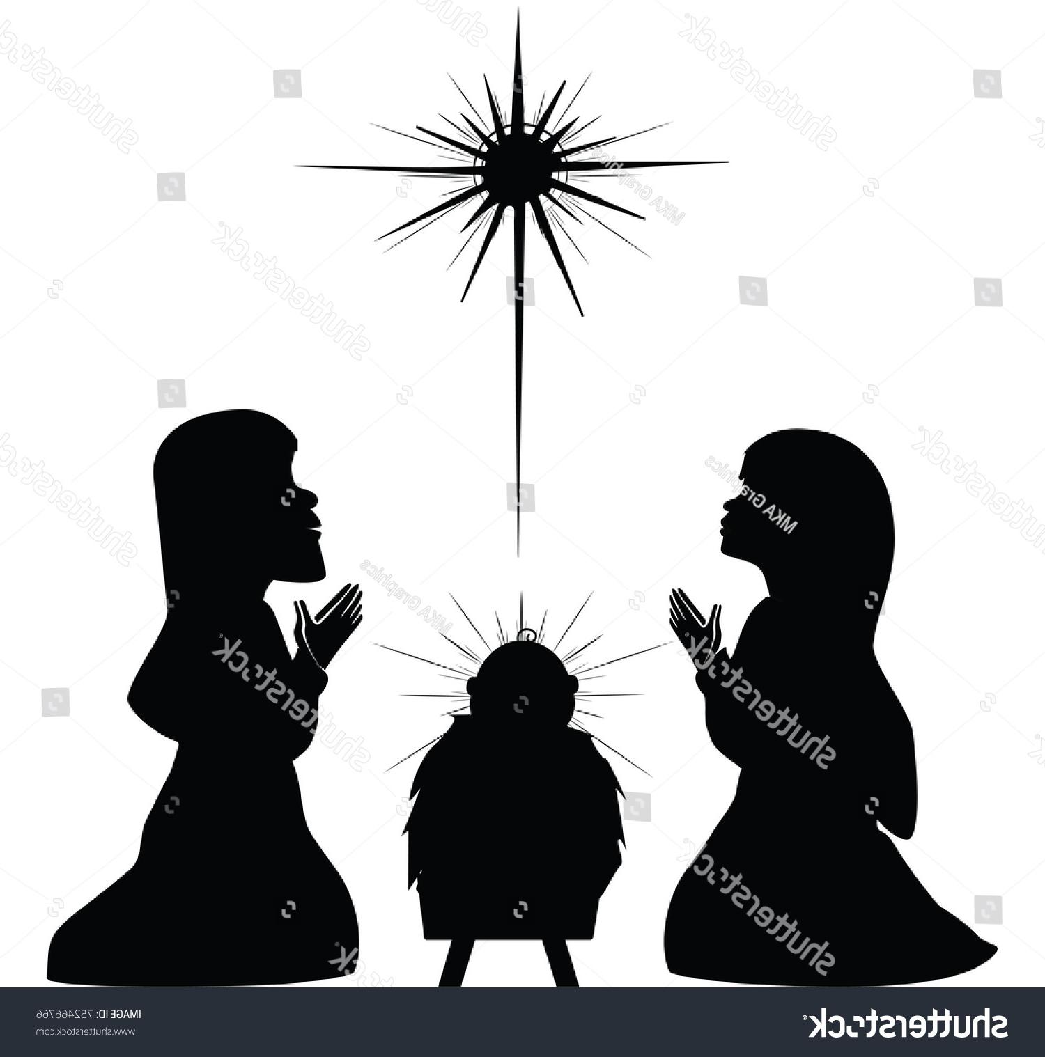 1500x1518 Best Hd Baby Jesus Silhouette Free Free Vector Art, Images