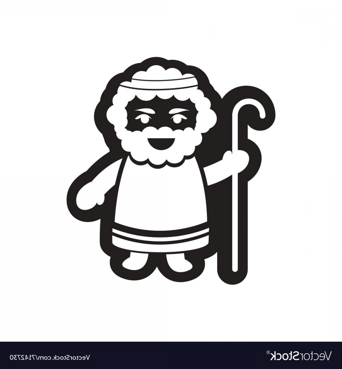 Flat Icon In Black And White Father Of Jesus Vector Lamaison 1200x1296 Flat Icon In Black And White Father Of Jesus Vector Lamaison