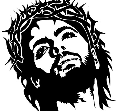 Jesus Christ Face Vector Image Free Vector In Encapsulated 394x380 Jesus Christ Face Vector Image Free Vector In Encapsulated