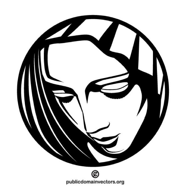 Mary Mother Of Jesus Vector Clip Art 660x660 Mary Mother Of Jesus Vector Clip Art