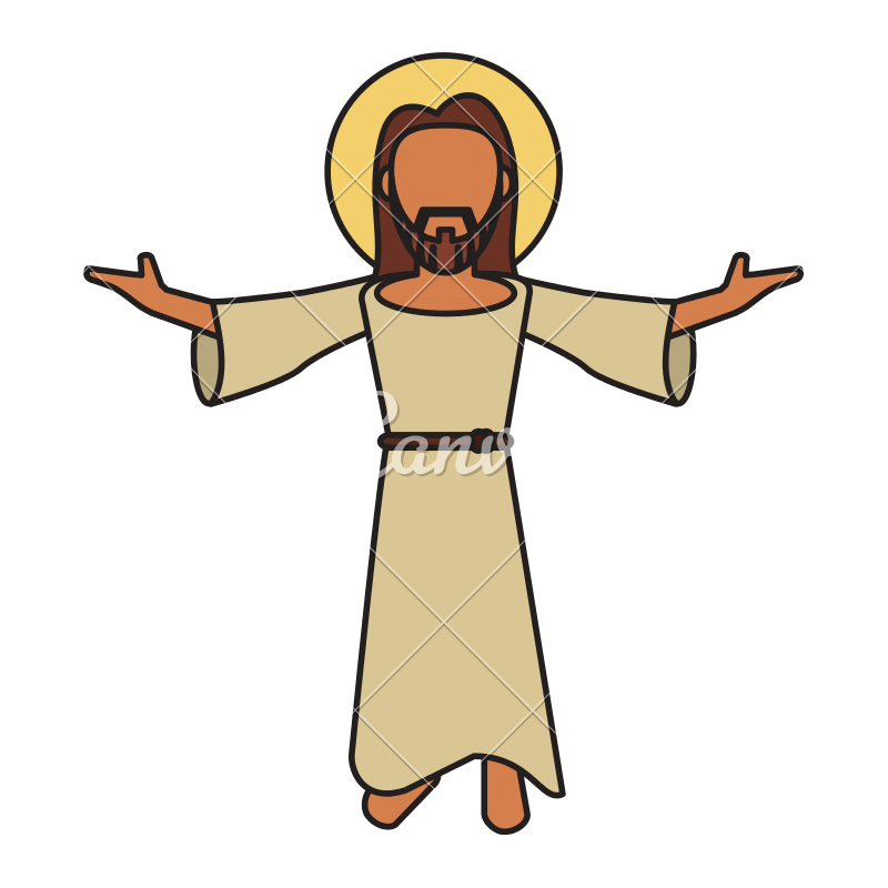 800x800 Jesus Christ Vector