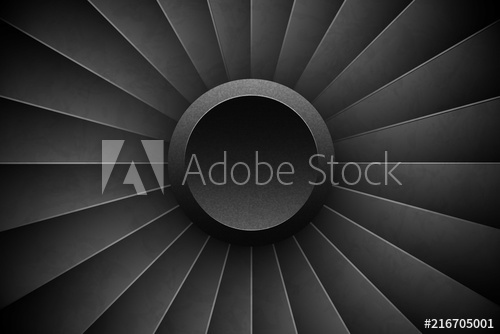 500x334 Jet Engine Turbine Horizontal Background Detailed Airplane Motor