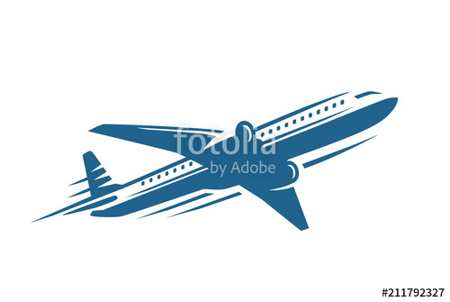 500x335 Jet Plane Icon Stock Image And Royalty Free Vector