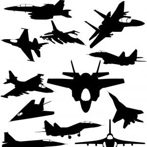 300x300 Royalty Free Stock Image Military Plane Vector Image Hoodamathrun