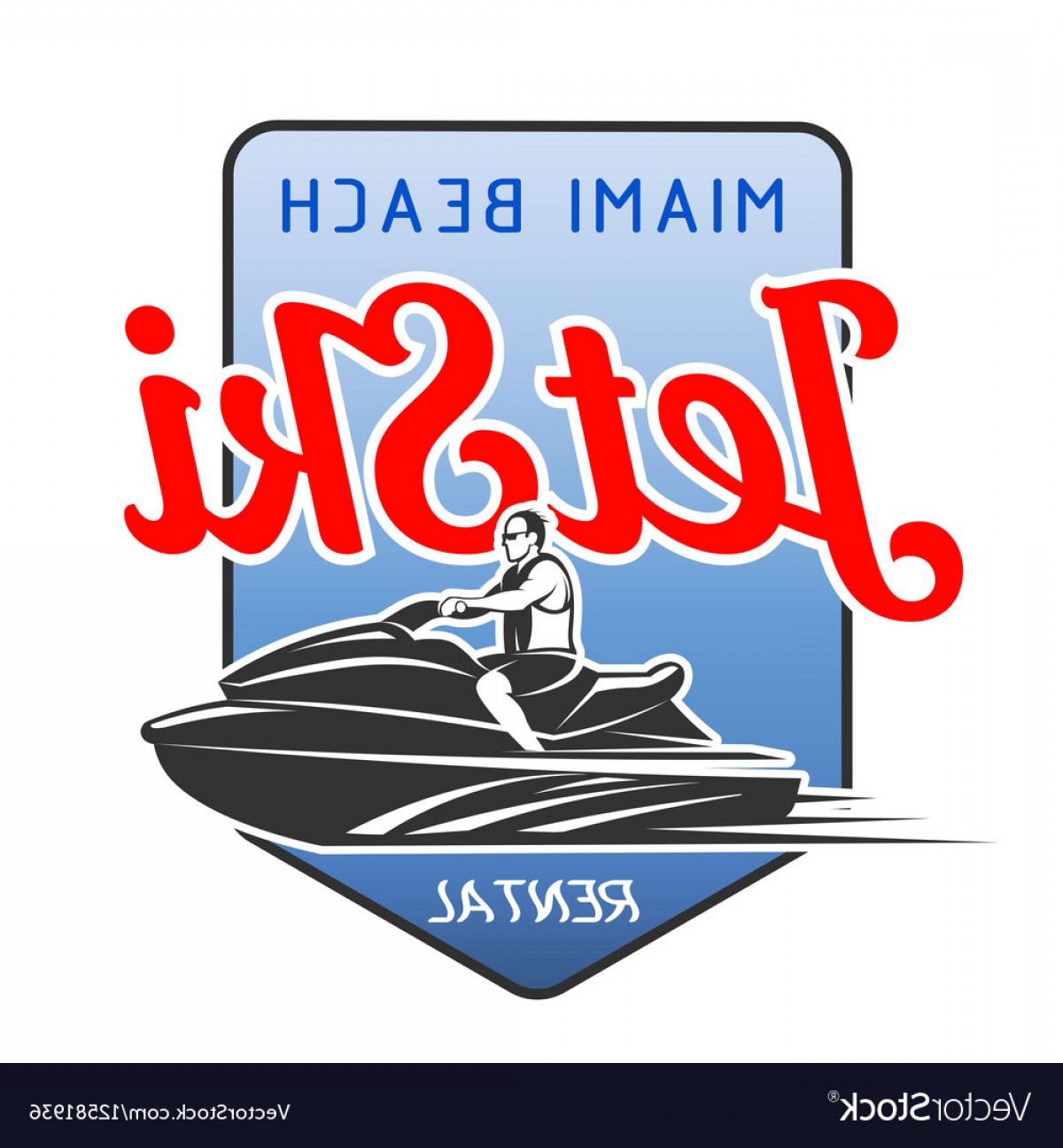1200x1296 Jet Ski Rental Logo Isolated On White Background Vector Soidergi