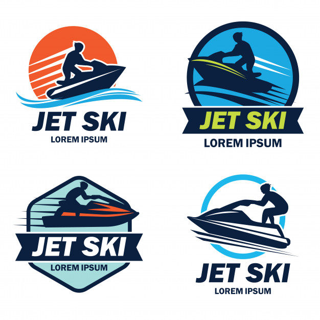 626x626 Jet Ski Logo Vector Premium Download