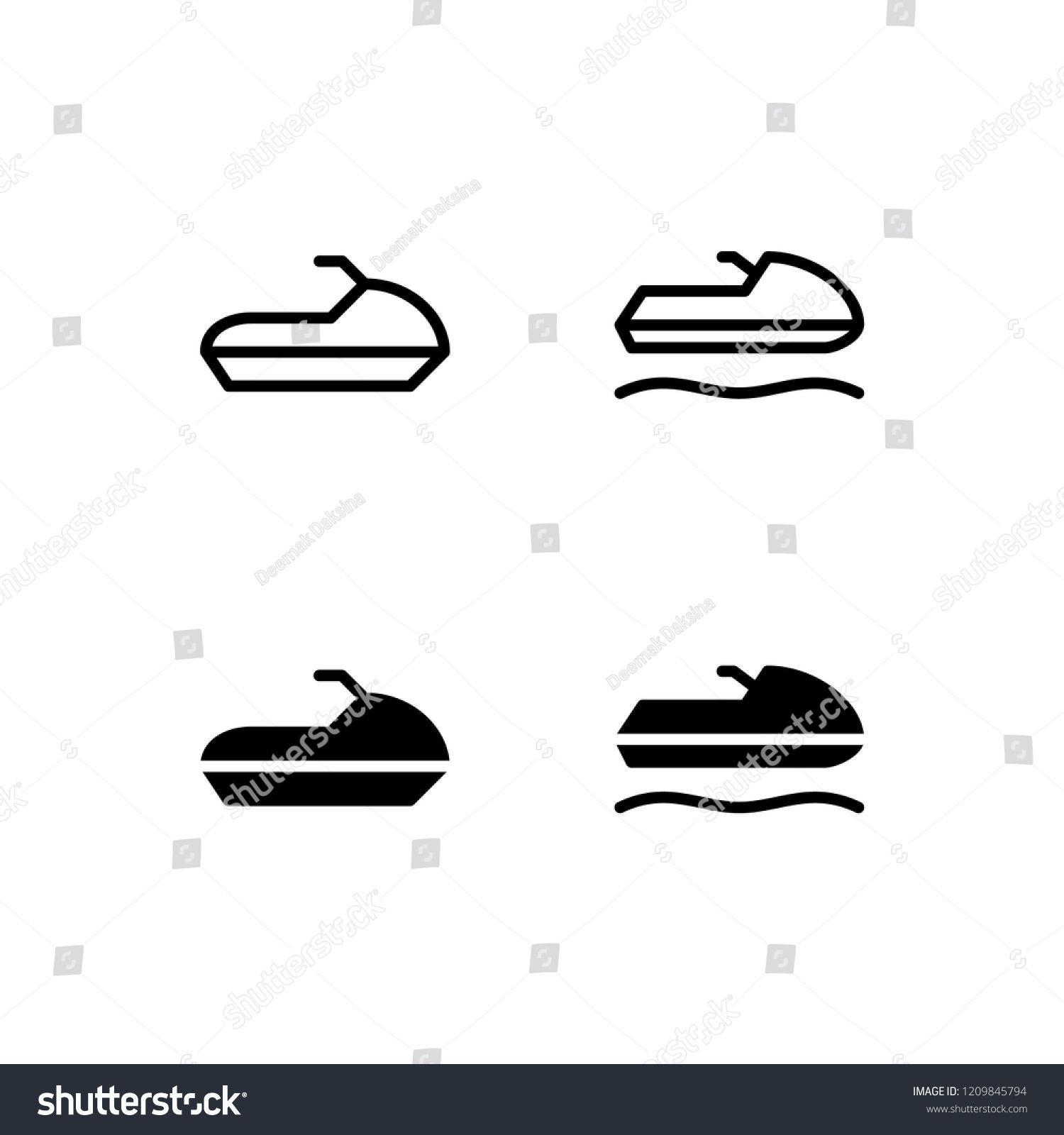 1500x1600 Motorboat Icon Design Jet Ski, Water Sport, Boat, Watercraft