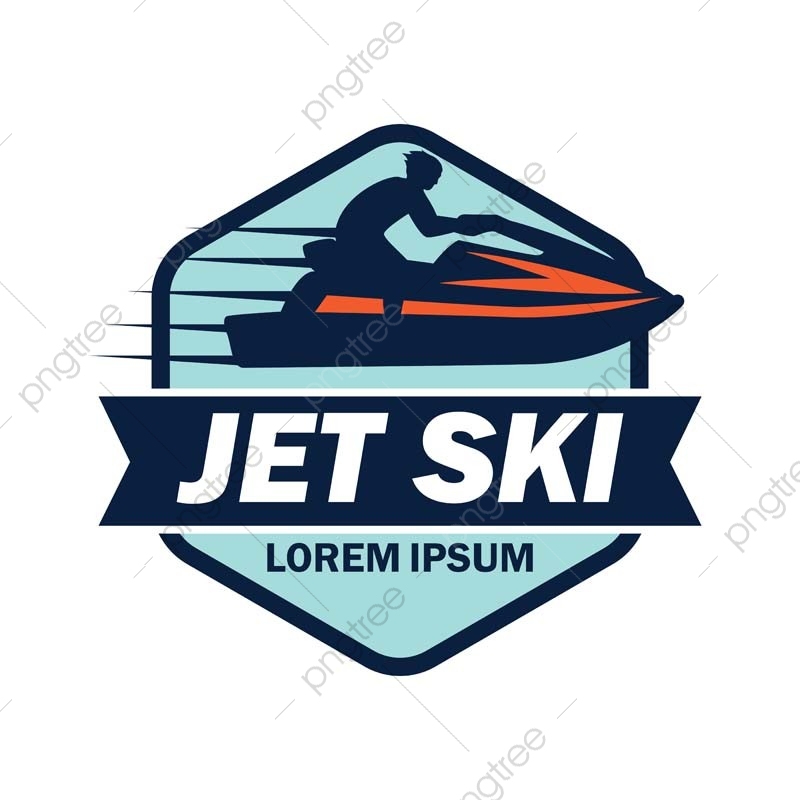 800x800 Jet Ski Logo With Text Space For Your Slogan Tag Line Vector