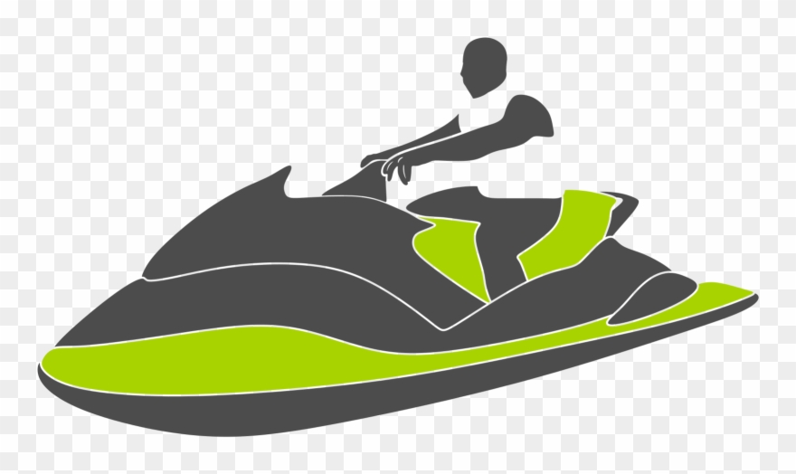 880x524 Green Jet Ski Png Image