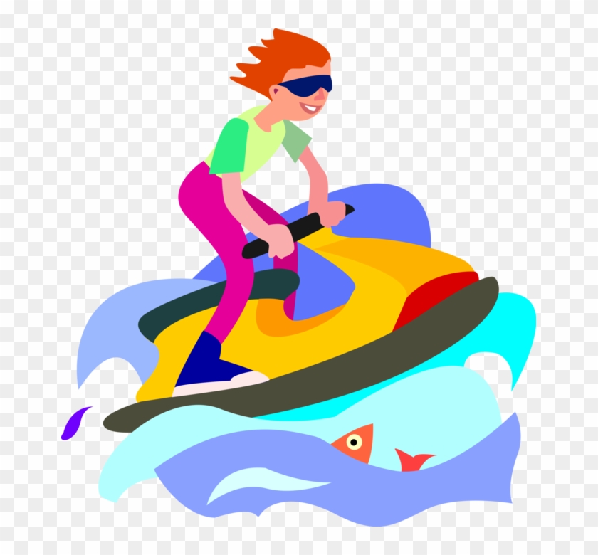 840x780 Vector Illustration Of Personal Watercraft Personal