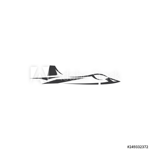 500x500 Jet Vector Logo
