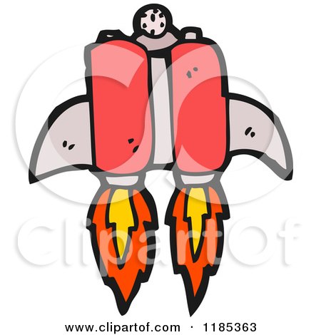 450x470 Cartoon Of A Jetpack