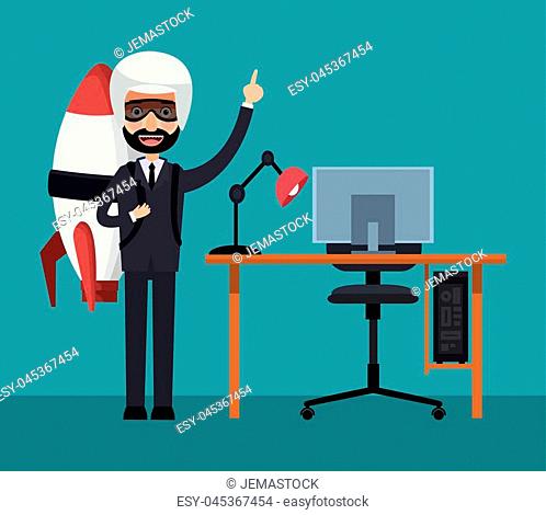 498x470 Jetpack Vector Illustration Stock Photos And Images Age Fotostock