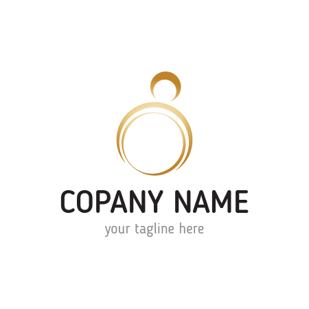 450x450 Jewelry Logo Template Vector Ready To Print