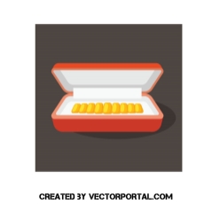 230x230 Bracelet In Jewelry Box Clip Art