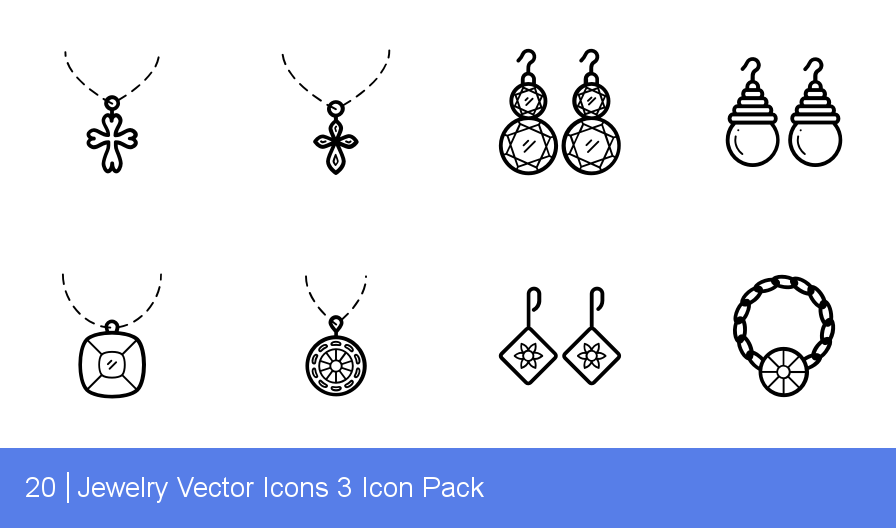 896x528 Download Jewelry Vector Icons Icon Pack