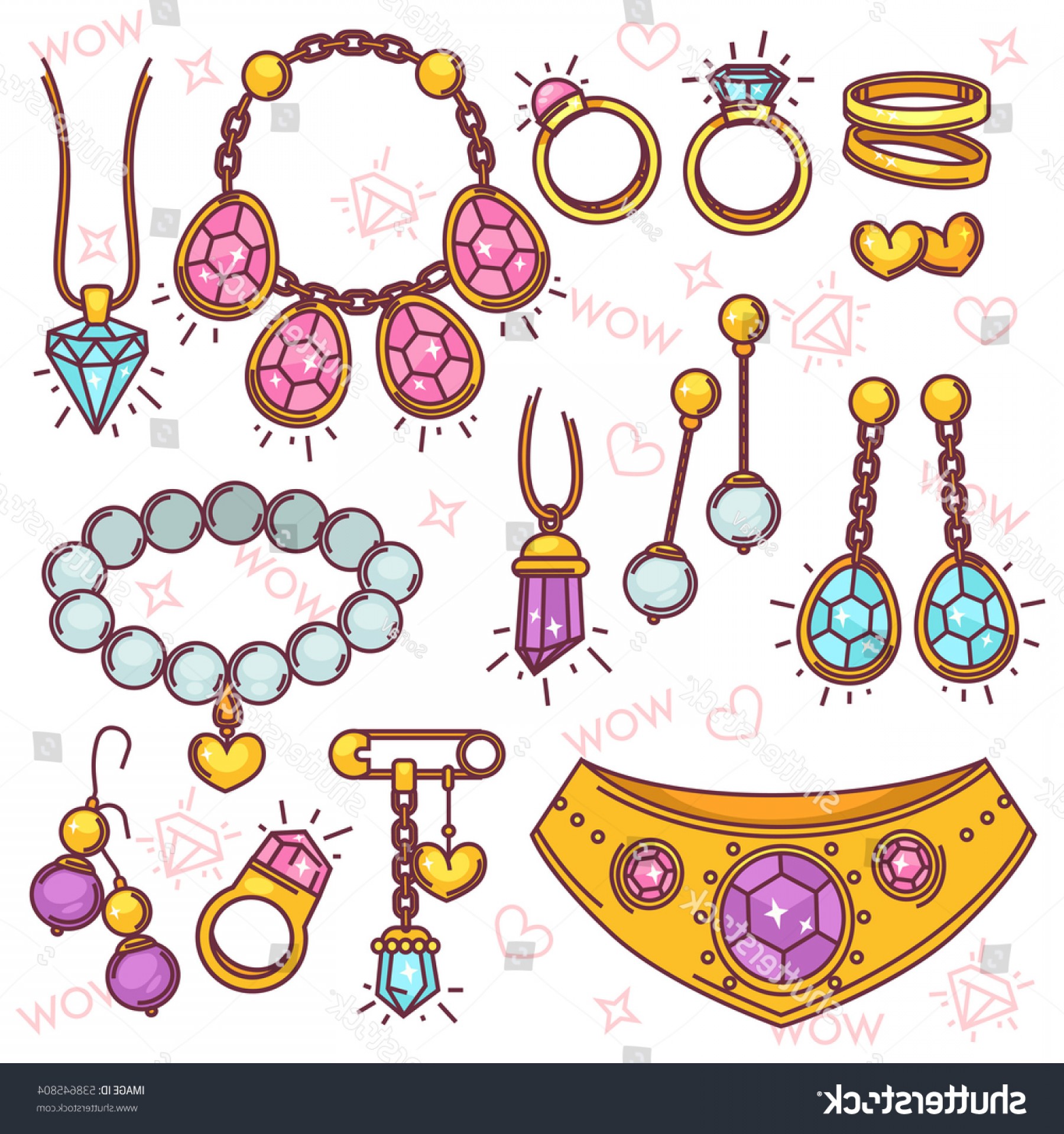 Jewelry Vector at Vectorified.com | Collection of Jewelry Vector free ...