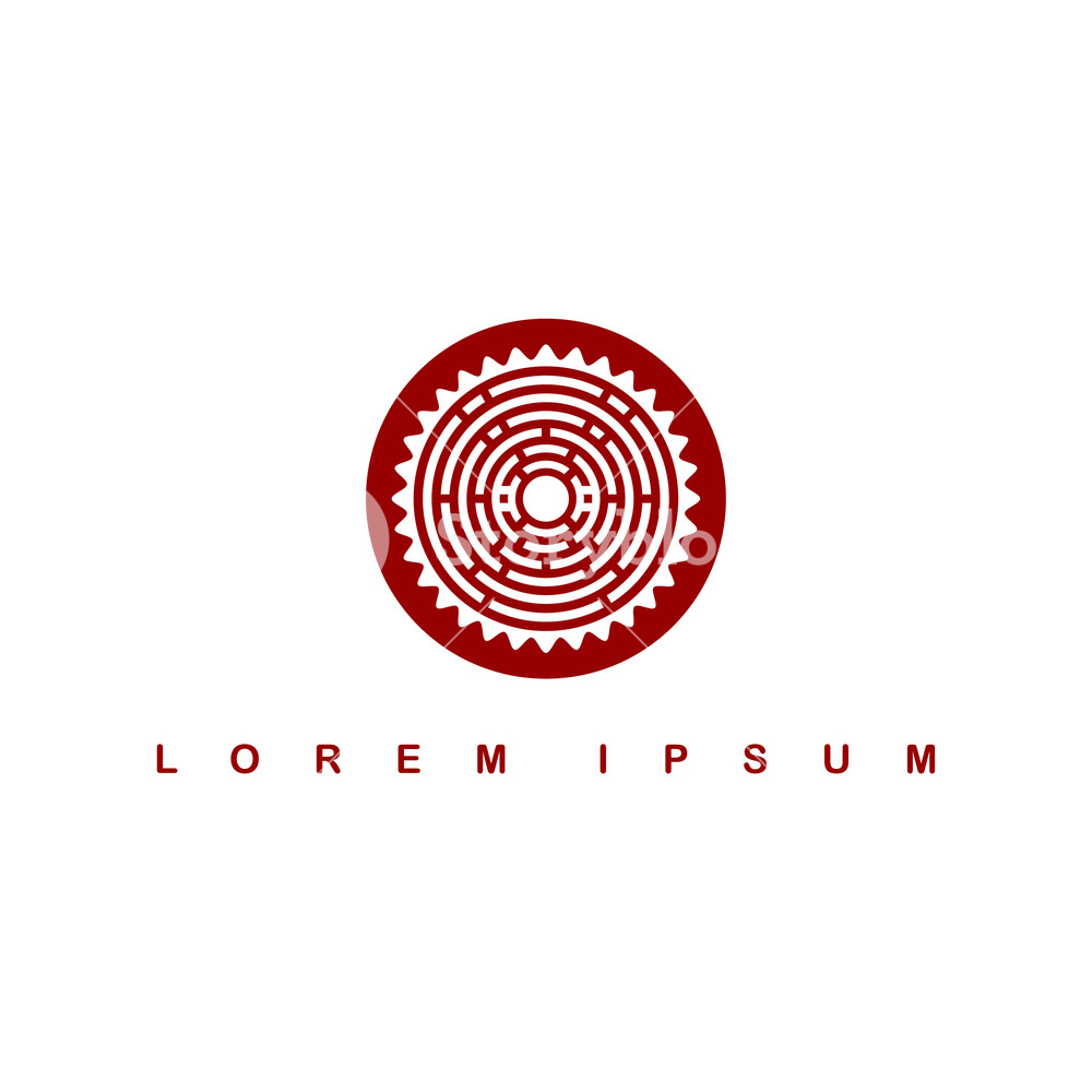 1000x1000 Round Circle Native Tribe Sign Symbol Logo Vector Royalty Free