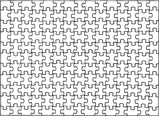 Jigsaw Puzzle Vector
