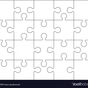 Jigsaw Puzzle Vector Template at Vectorified.com | Collection of Jigsaw ...