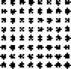 297x291 Jigsaw Pieces Clip Art