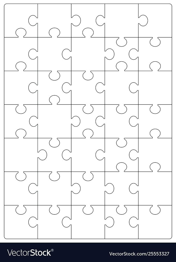 726x1080 Piece Jigsaw Puzzle Template