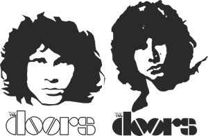 300x196 Jim Morrison The Doors Logo Vector