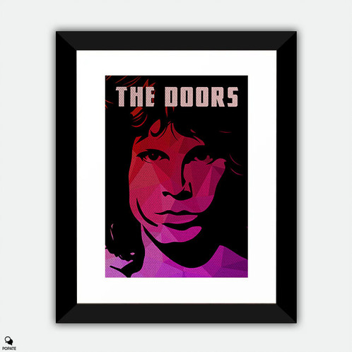 498x498 The Doors Vector Framed Print