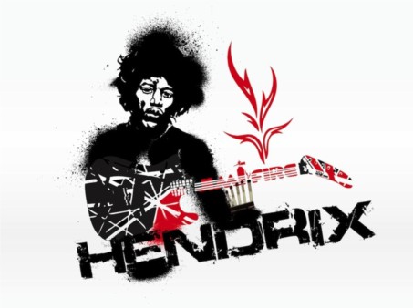 453x338 Jimi Hendrix Graphics Vector Free Download