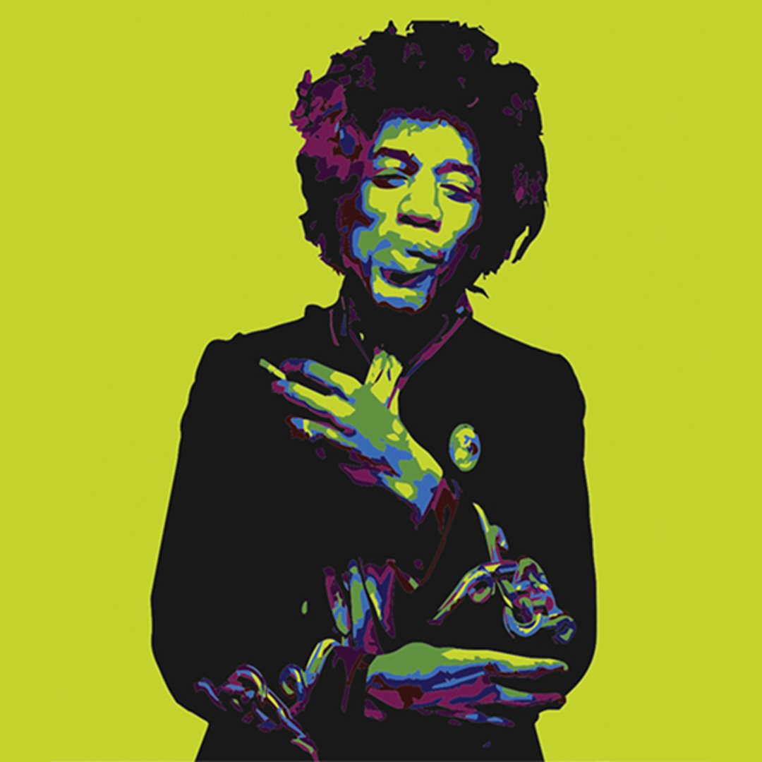 1080x1080 Vector Jimi Hendrix Causey Creative, Llc Full Service