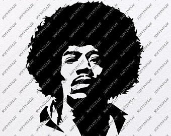 340x270 Jimi Hendrix Clipart Etsy