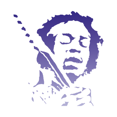 400x400 Jimi Hendrix Vector Free Download