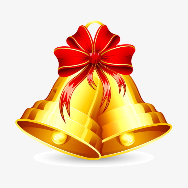 600x600 Christmas Bells Vector Elements Free Graphics Uihere