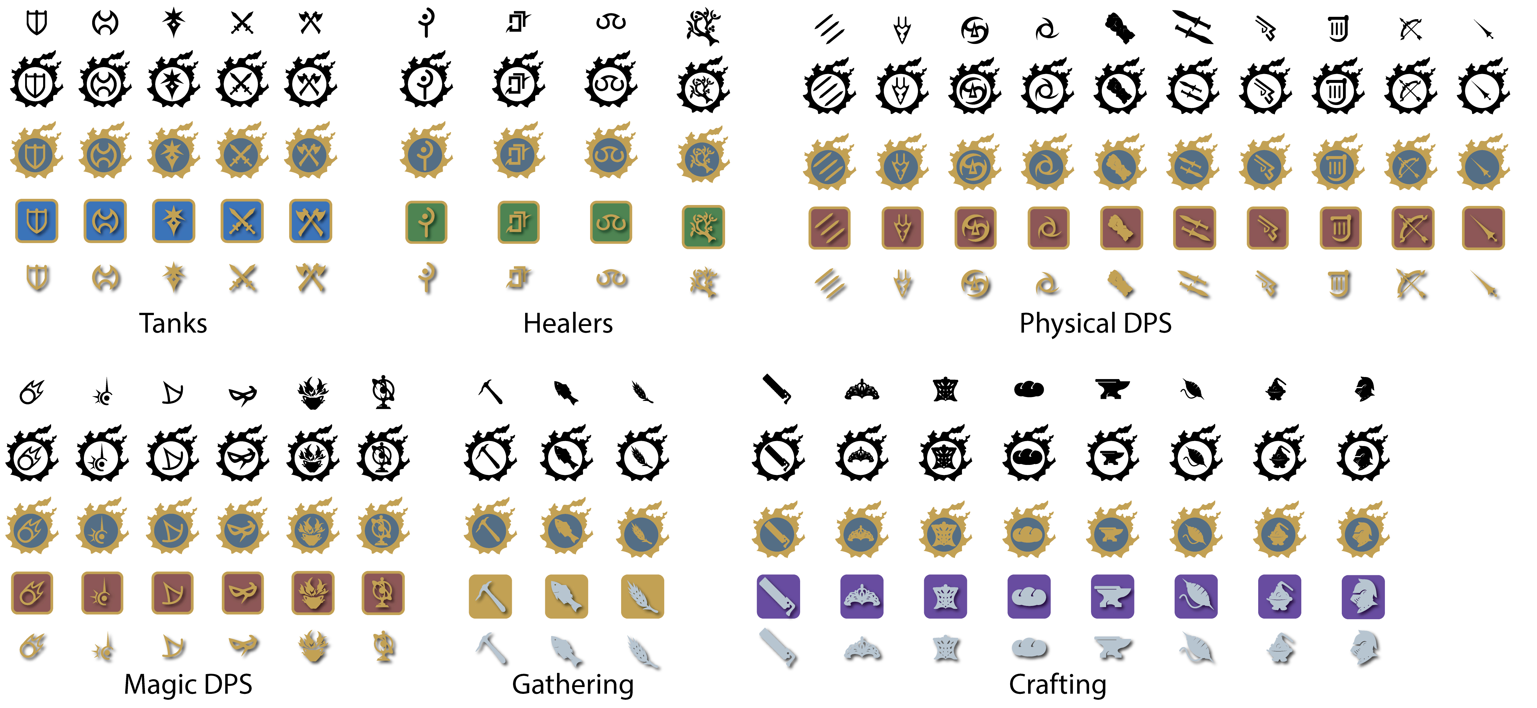 5204x2400 Update Vector Icons Ffxiv