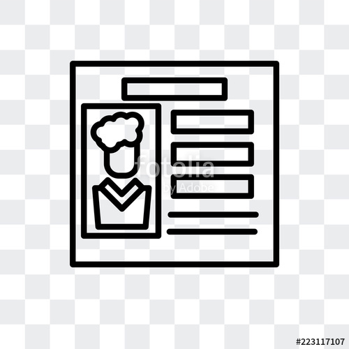 500x500 Job Icon Isolated On Transparent Background Modern And Editable