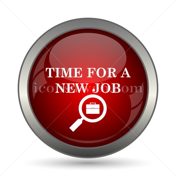 600x600 Time For A New Job Vector Icon