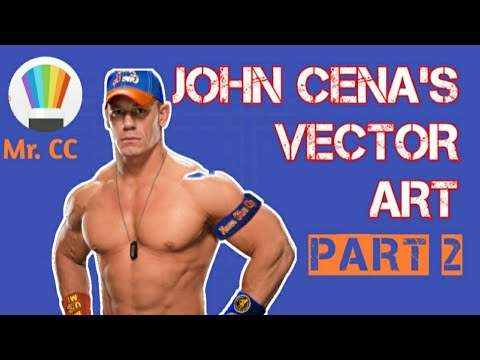 480x360 Drawing Amazing Vector Art Of John Cena In Android