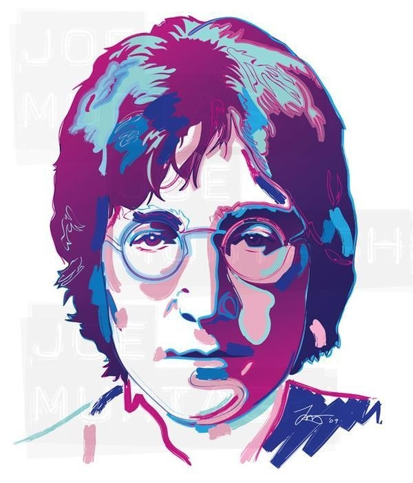 John Lennon Vector