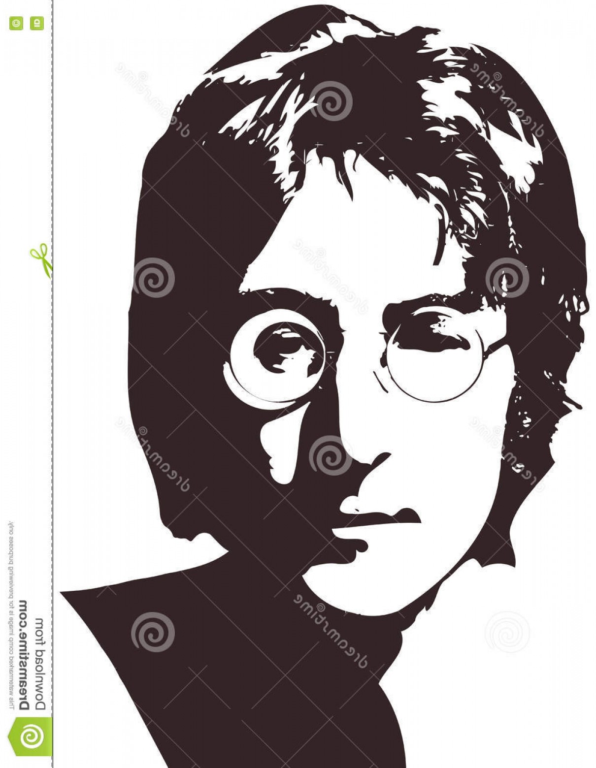 John Lennon Vector at Vectorified.com | Collection of John Lennon ...