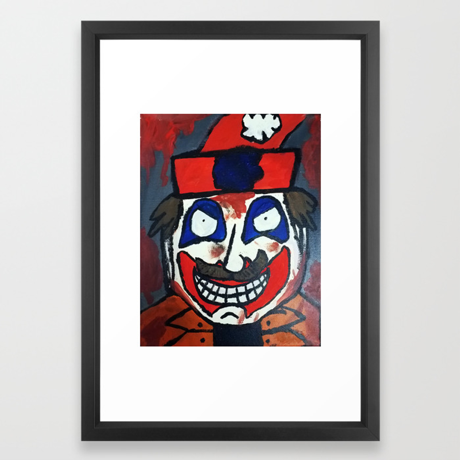 John Wayne Gacy Framed Art Print 1500x1500 John Wayne Gacy Framed Art Print